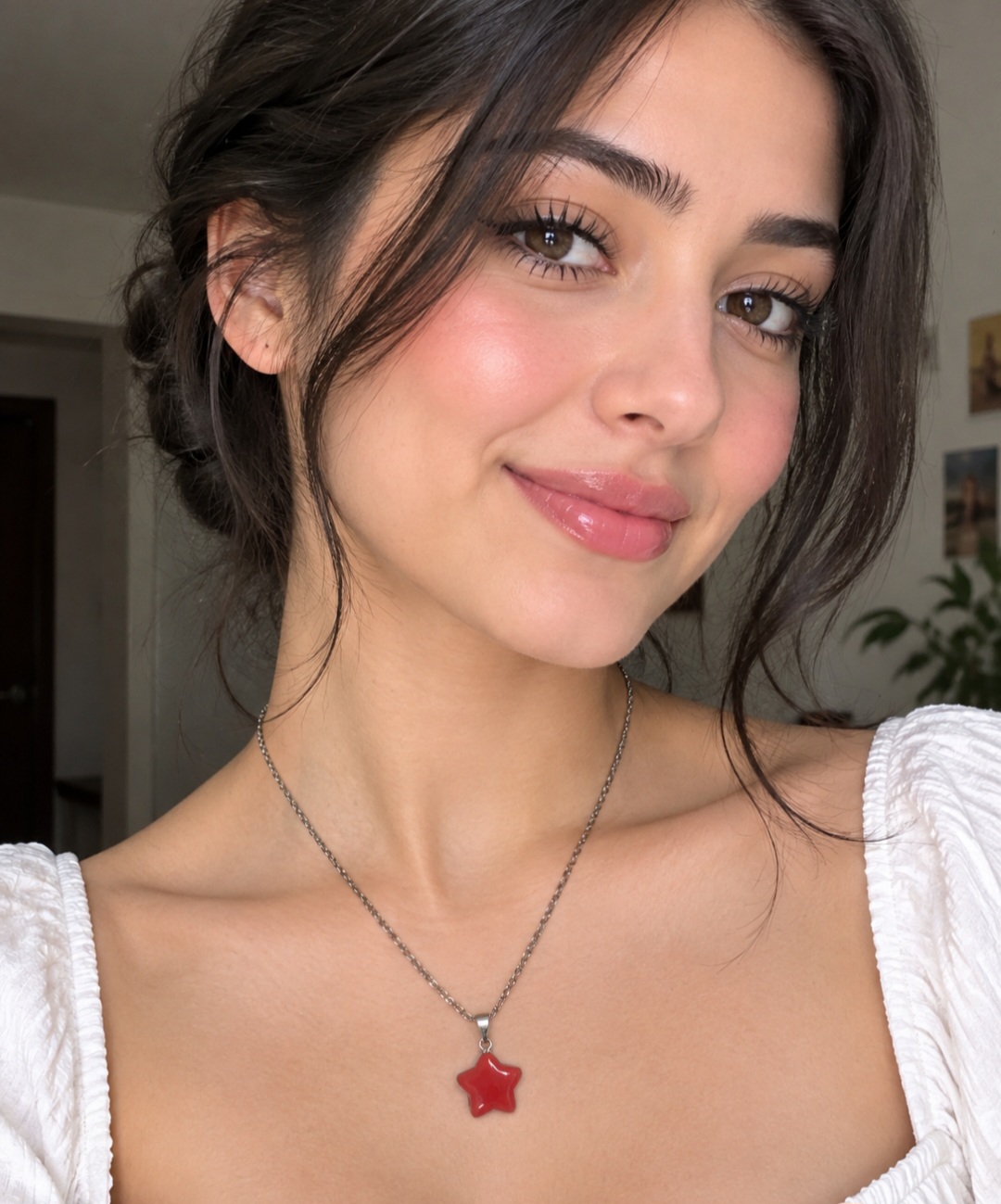 گردنبند سنگ ستاره شب تاب